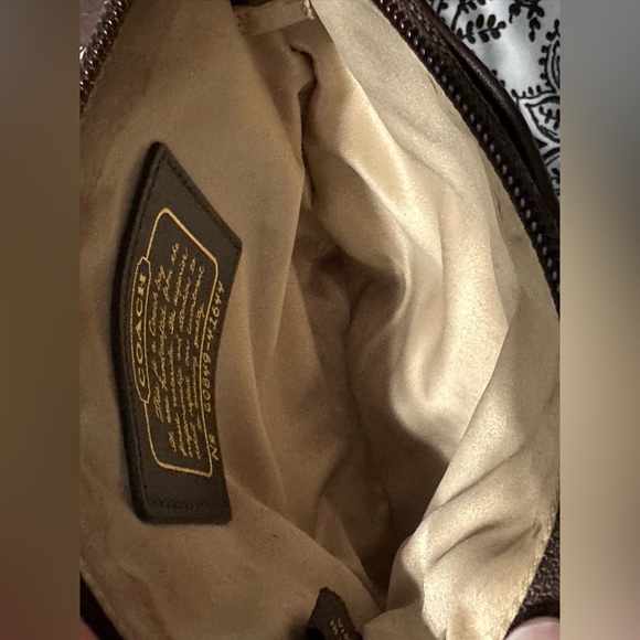 COACH Signature Swingpack Crossbody Bag Monogram Jacquard Leather Shoulder Bag - Picture 3 of 14